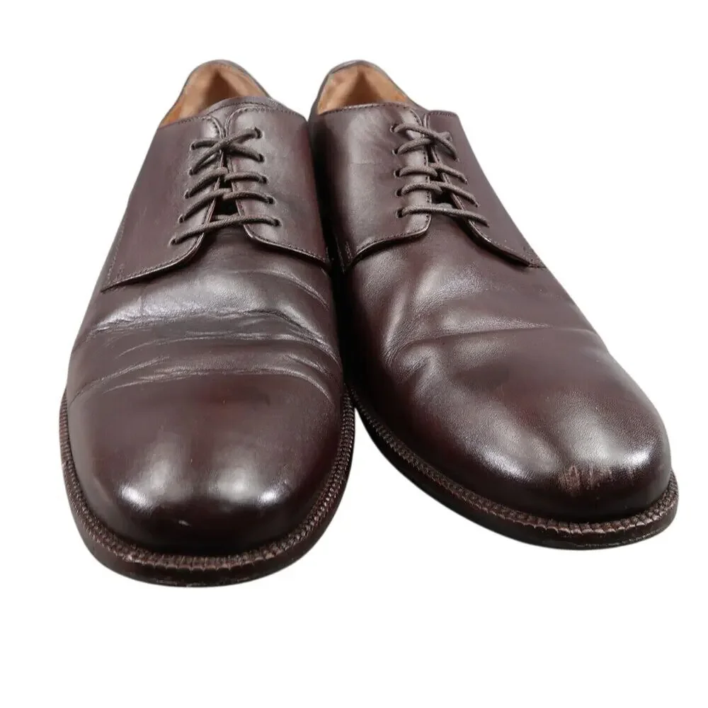 Cole Haan Shoes Men 11.5 Oxford Derby Classic Formal Lace Up Leather Dress Brown
